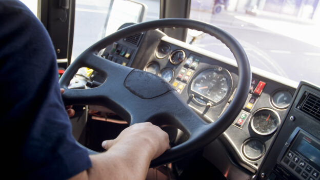 A shuttle truck driver.